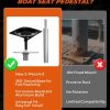 GEARBONE Boat Seat Pedestal Kit Universal Fit-2