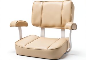 TeBaisea Double Boat Folding Seat Microfiber Leather-0