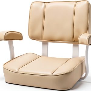 TeBaisea Double Boat Folding Seat Microfiber Leather-0