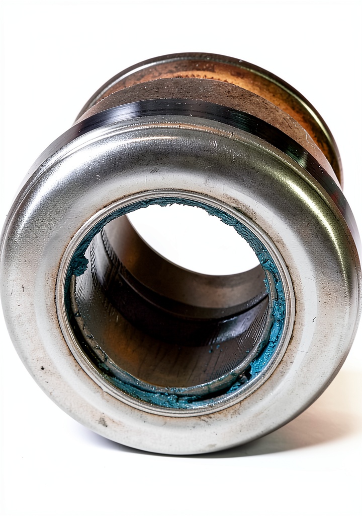 National clutch release bearing installed in a vehicle clutch assembly