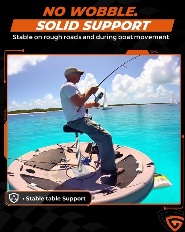 GEARBONE Boat Seat Pedestal Kit Universal Fit-3