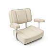 TeBaisea Double Boat Folding Seat Microfiber Leather-1