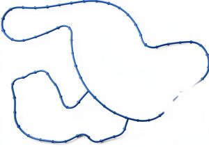 Fel-Pro Water Pump Gasket Round Machined Design-0