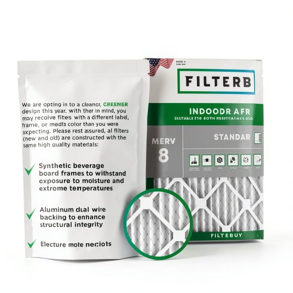 Air Filter 18x30x1 MERV 8 Dust and Allergy Defense Filterbuy 3 Pack-2